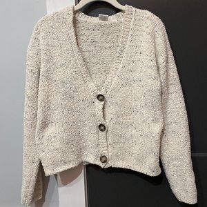 Button up, sweater